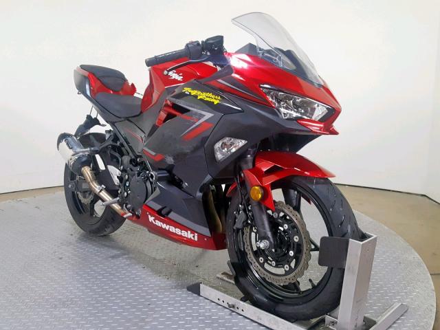 JKAEXKG17KDA29550 - 2019 KAWASAKI EX400 RED photo 2