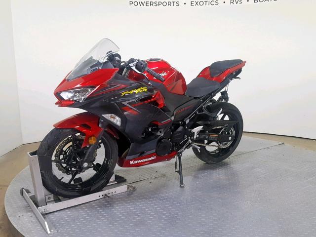 JKAEXKG17KDA29550 - 2019 KAWASAKI EX400 RED photo 4