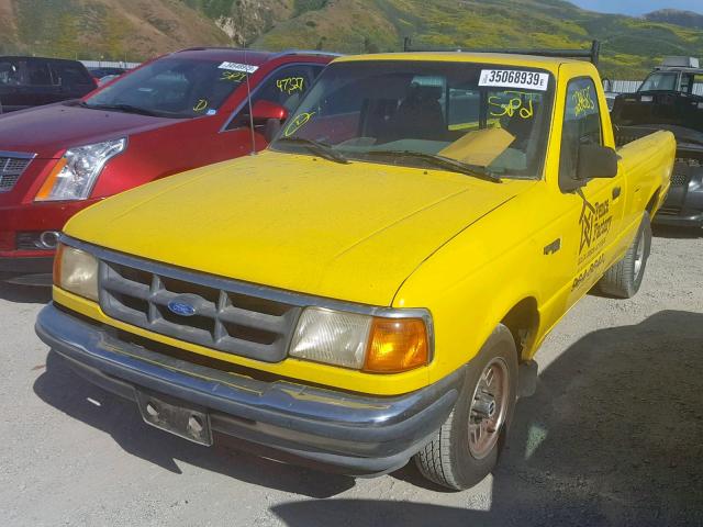 1FTCR10A4RPB71565 - 1994 FORD RANGER YELLOW photo 2