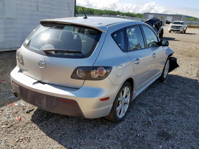 JM1BK343691207444 - 2009 MAZDA 3 S SILVER photo 4