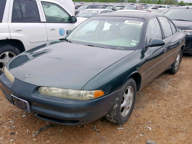 1G3WS52K4WF379249 - 1998 OLDSMOBILE INTRIGUE G GREEN photo 2