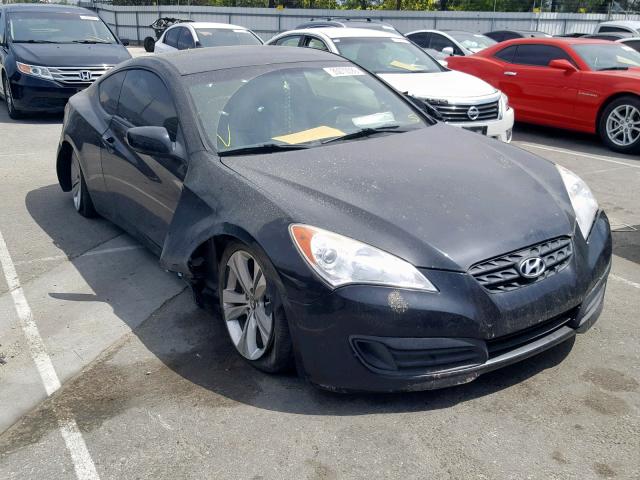 KMHHT6KD9BU056698 - 2011 HYUNDAI GENESIS CO BLACK photo 1