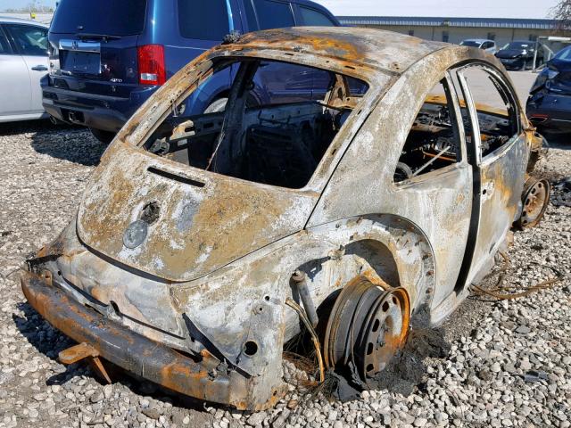 3VWCP21C72M403676 - 2002 VOLKSWAGEN NEW BEETLE Yanmış foto 4