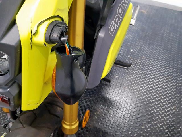 MLHJC7510J5010163 - 2018 HONDA GROM YELLOW photo 12