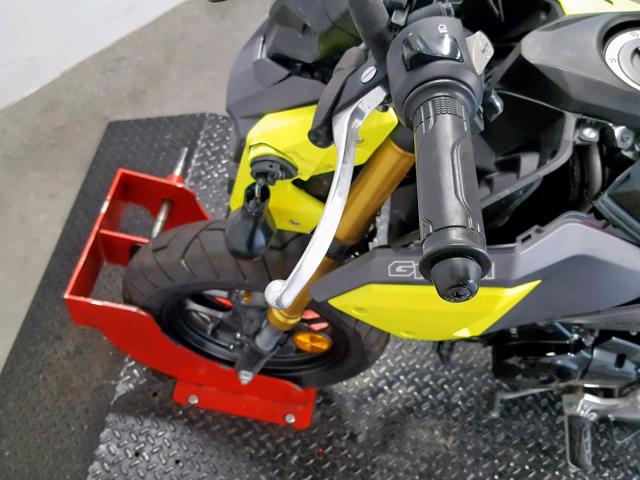 MLHJC7510J5010163 - 2018 HONDA GROM YELLOW photo 13