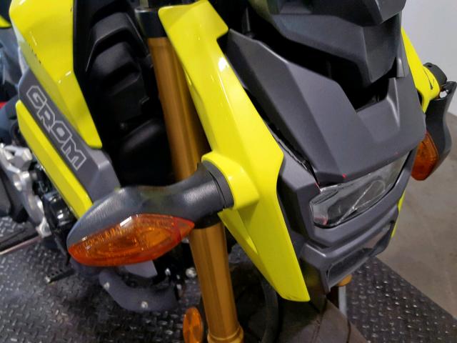 MLHJC7510J5010163 - 2018 HONDA GROM YELLOW photo 9