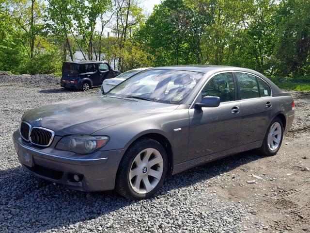 WBAHL83587DT09697 - 2007 BMW 750 GRAY photo 2