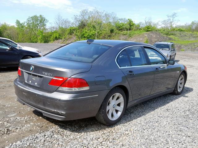 WBAHL83587DT09697 - 2007 BMW 750 GRAY photo 4