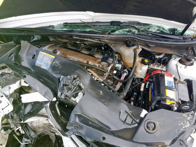 1G1ZC5EBXAF299512 - 2010 CHEVROLET MALIBU 1LT WHITE photo 7