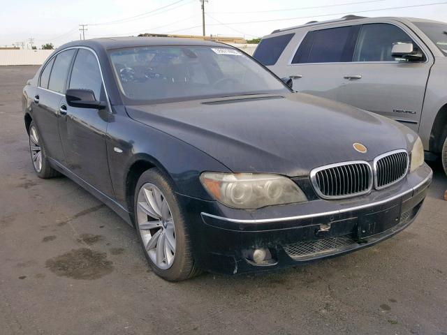 WBAHL83507DT10956 - 2007 BMW 750 I BLACK photo 1