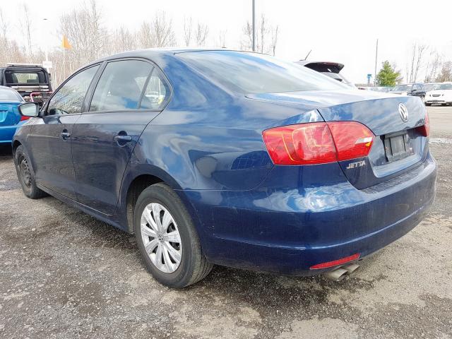 3VW2K7AJ3DM295162 - 2013 VOLKSWAGEN JETTA BASE  լուսանկար 3