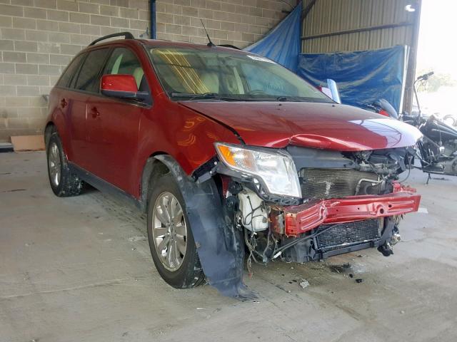 2FMDK38C89BA85589 - 2009 FORD EDGE SEL BURGUNDY photo 1