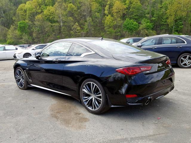 JN1EV7EL5JM392151 - 2018 INFINITI Q60 LUXE 3 BLACK photo 3