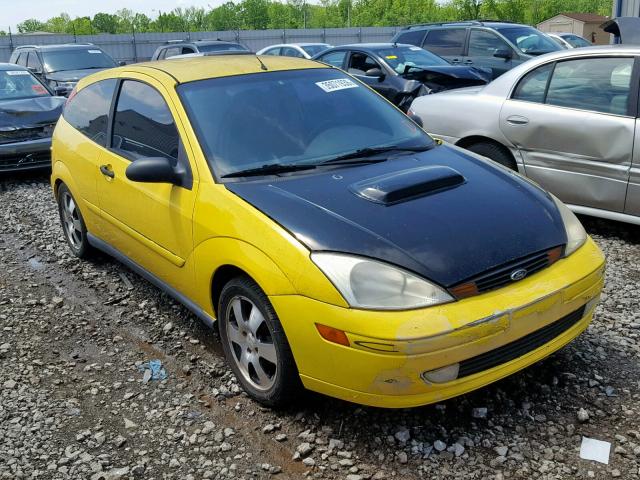 3FAFP31301R117469 - 2001 FORD FOCUS ZX3 YELLOW photo 1