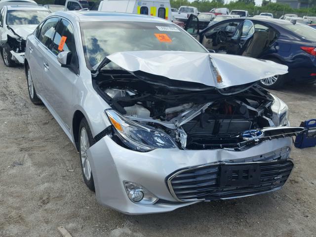 4T1BD1EBXDU015211 - 2013 TOYOTA AVALON HYB SILVER photo 1