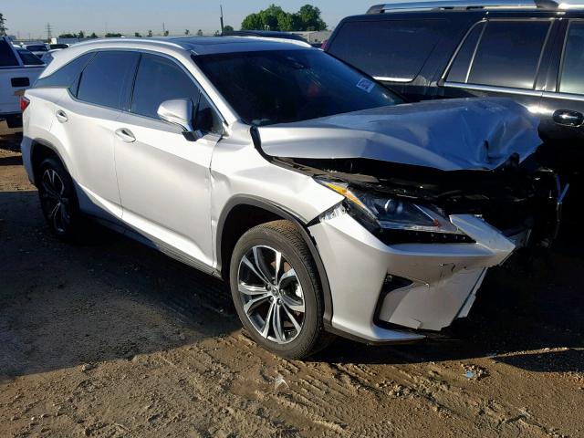 JTJGZKCA0J2000572 - 2018 LEXUS RX 350 L SILVER photo 1