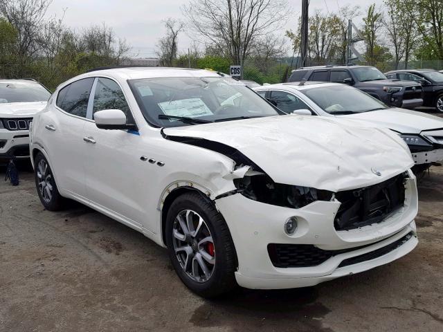 ZN661XUA2KX325437 - 2019 MASERATI LEVANTE WHITE photo 1