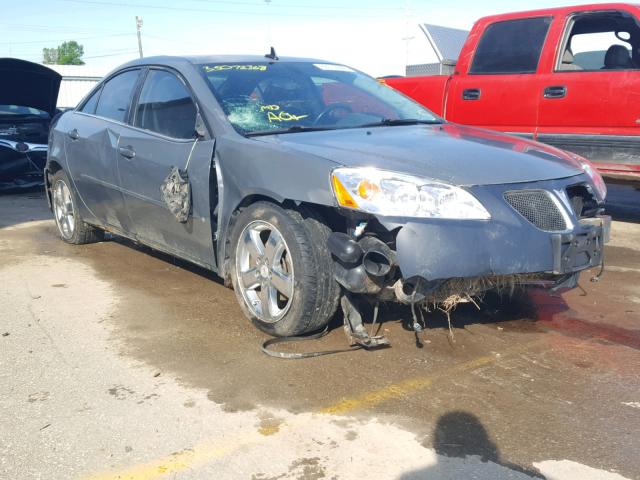 1G2ZH57N384172210 - 2008 PONTIAC G6 GT GRAY photo 1