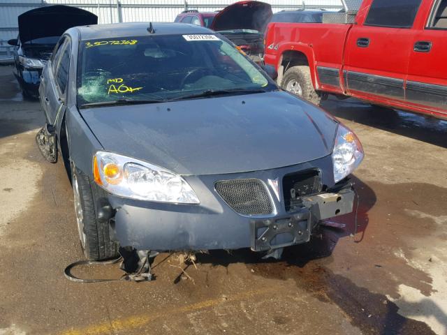 1G2ZH57N384172210 - 2008 PONTIAC G6 GT GRAY photo 9