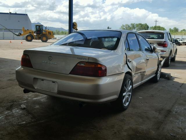 19UUA5662YA048324 - 2000 ACURA 3.2TL GOLD photo 4