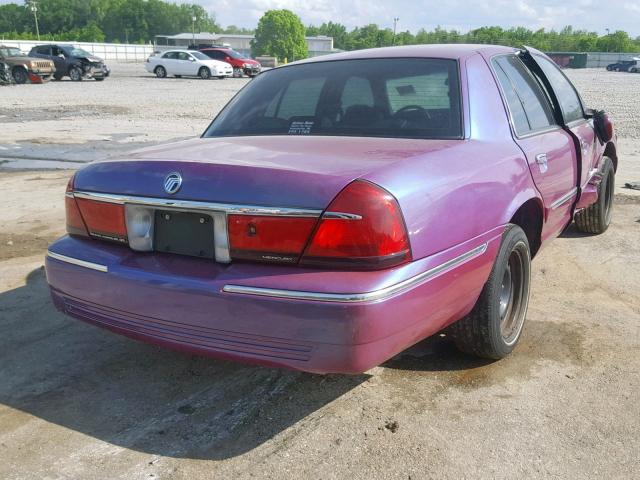 2MEFM74W72X660626 - 2002 MERCURY GRAND MARQ PURPLE photo 4