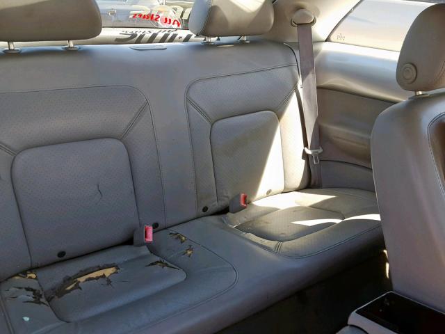 3VWDD21C02M451503 - 2002 VOLKSWAGEN NEW BEETLE ვერცხლისფერი ფოტო 6