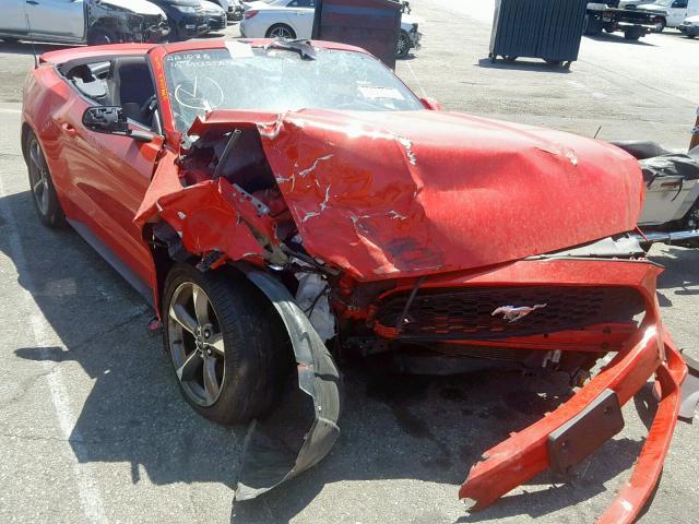 1FATP8EM4G5291172 - 2016 FORD MUSTANG RED photo 1