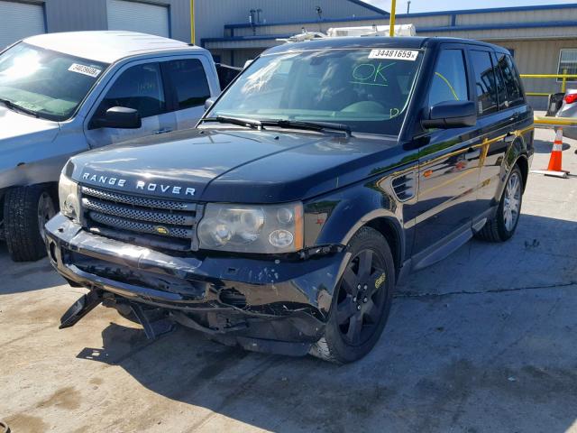 SALSF25446A926735 - 2006 LAND ROVER RANGE ROVE BLACK photo 2