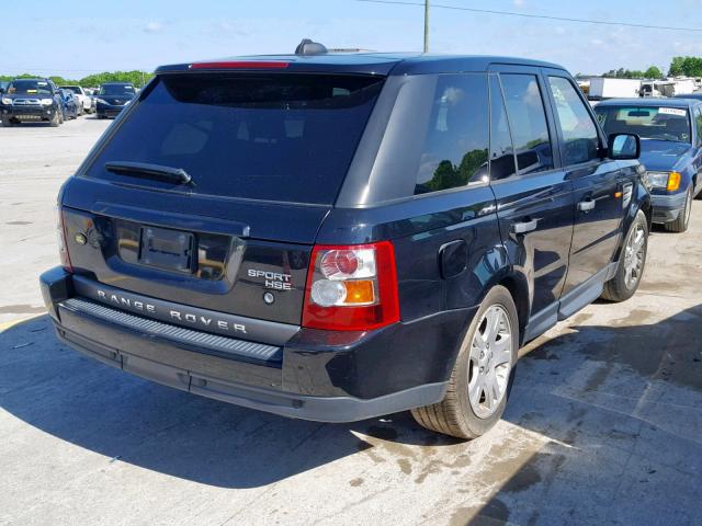 SALSF25446A926735 - 2006 LAND ROVER RANGE ROVE BLACK photo 4