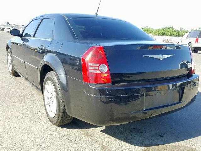 2C3KA43R18H292017 - 2008 CHRYSLER 300 LX BLACK photo 3