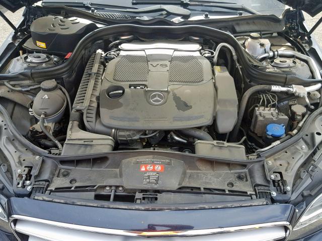 WDDHF5KB1EA970489 - 2014 MERCEDES-BENZ E 350 BLUE photo 7