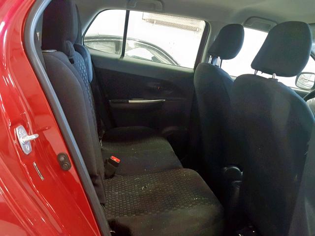 JTKKU4B40C1025332 - 2012 TOYOTA SCION XD RED photo 6