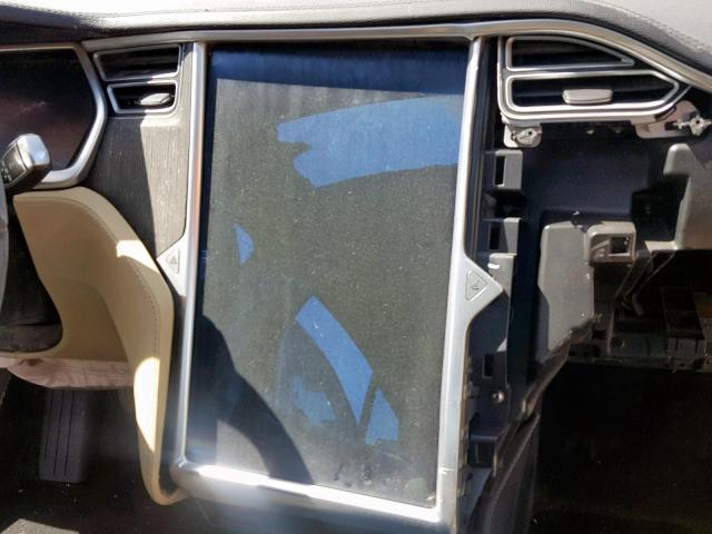 5YJSA1CN9DFP21394 - 2013 TESLA MODEL S Կանաչ լուսանկար 9