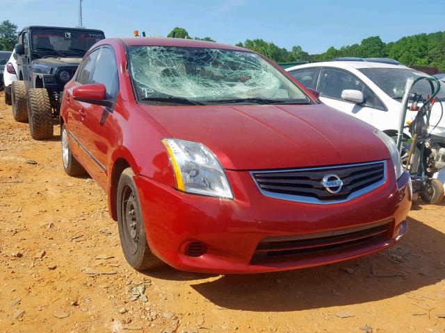 3N1AB6AP2CL666042 - 2012 NISSAN SENTRA 2.0 RED photo 1