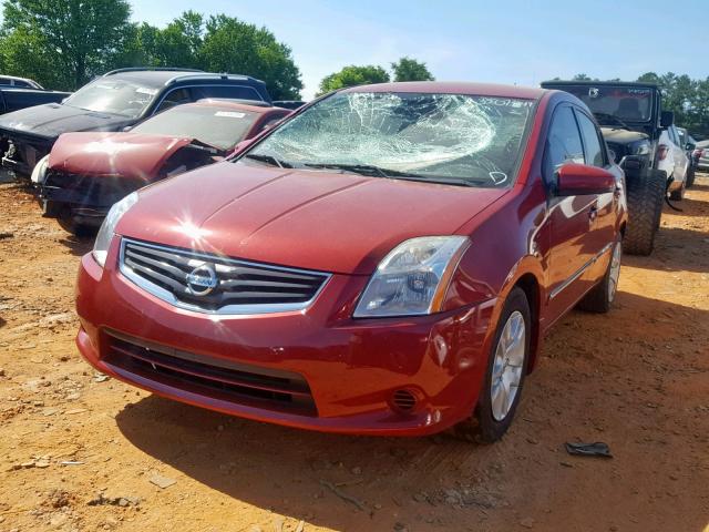 3N1AB6AP2CL666042 - 2012 NISSAN SENTRA 2.0 RED photo 2