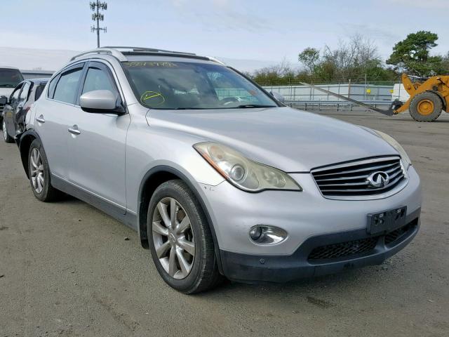 JNKAJ09F78M362144 - 2008 INFINITI EX35 BASE SILVER photo 1