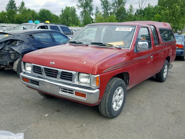 1N6SD16S4VC336281 - 1997 NISSAN TRUCK KING MAROON photo 2