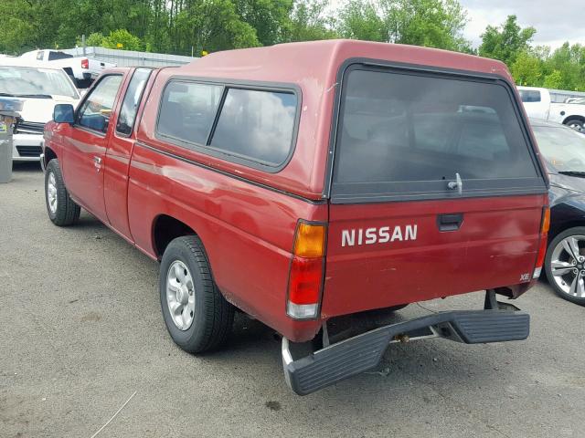 1N6SD16S4VC336281 - 1997 NISSAN TRUCK KING MAROON photo 3