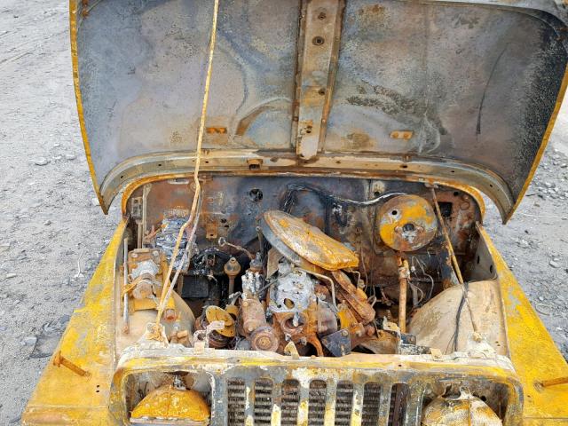 2BCCZ8127JB535586 - 1988 JEEP WRANGLER S BURN photo 7