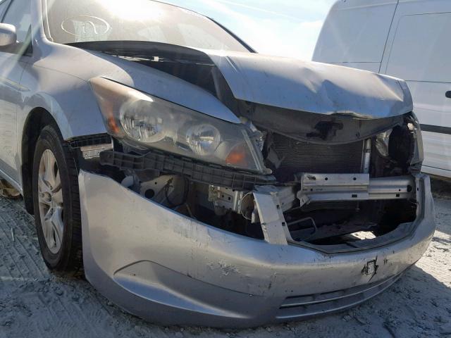 1HGCP26458A022436 - 2008 HONDA ACCORD LXP SILVER photo 9