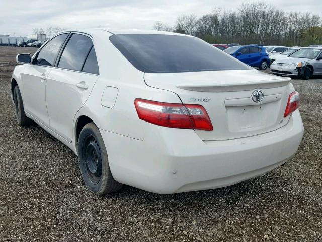 4T4BE46K39R089046 - 2009 TOYOTA CAMRY BASE WHITE photo 3