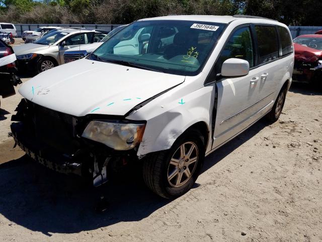 2C4RC1BG3CR222850 - 2012 CHRYSLER TOWN & COUNTRY TOURING  photo 2