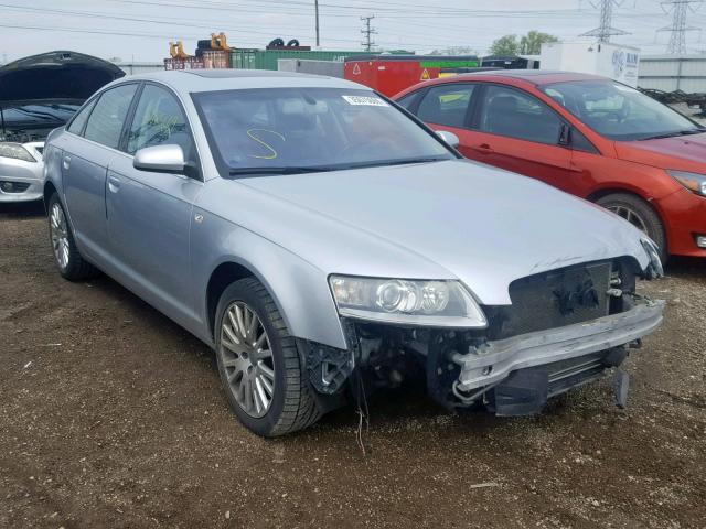 WAUDH74F16N107701 - 2006 AUDI A6 3.2 QUA SILVER photo 1