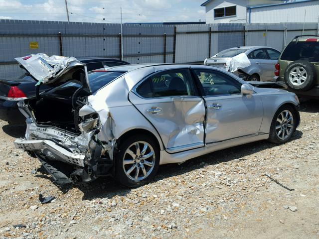 JTHBL46F985051982 - 2008 LEXUS LS 460 SILVER photo 9