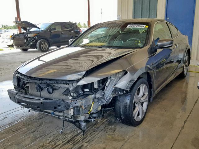 1HGCS2B82BA007973 - 2011 HONDA ACCORD EXL GRAY photo 2