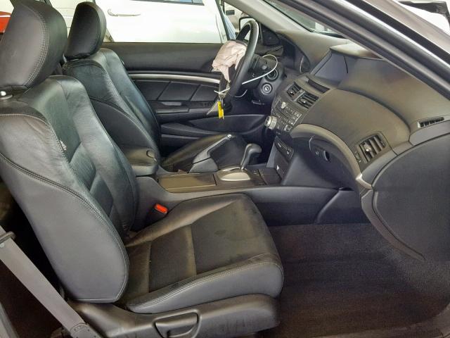 1HGCS2B82BA007973 - 2011 HONDA ACCORD EXL GRAY photo 5