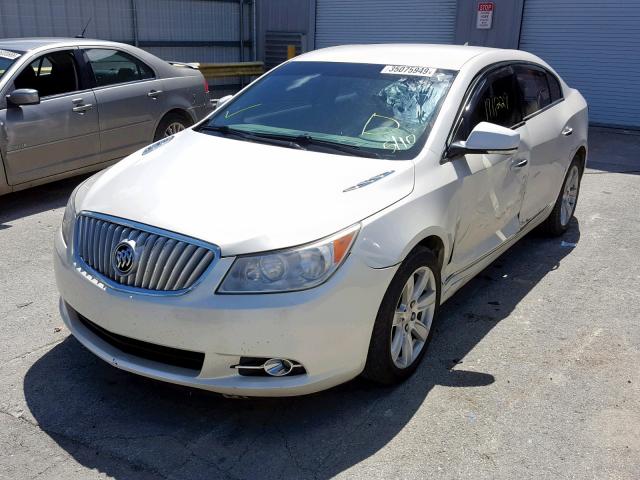 1G4GD5E32CF127445 - 2012 BUICK LACROSSE P WHITE photo 2