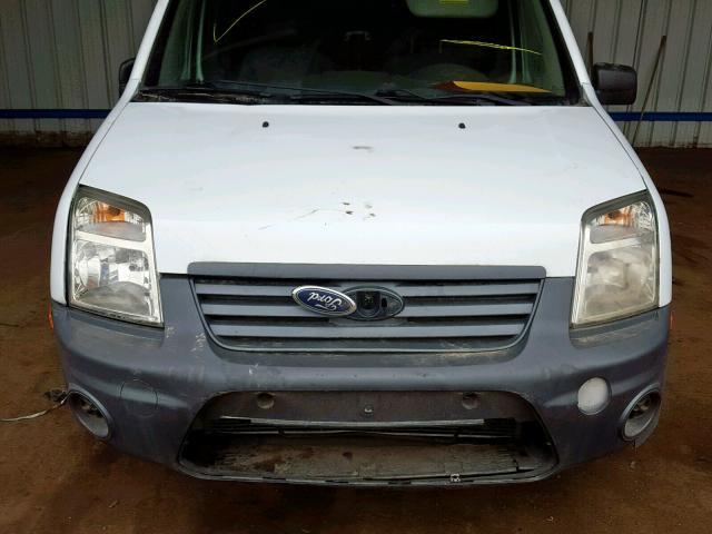 NM0LS7AN4AT000428 - 2010 FORD TRANSIT CO WHITE photo 9