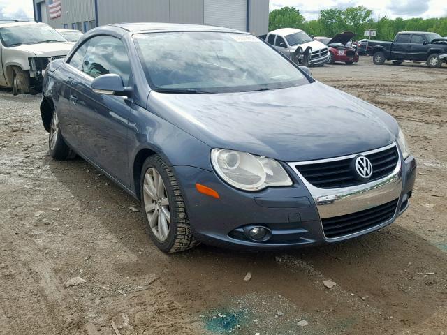 WVWBA71F17V045138 - 2007 VOLKSWAGEN EOS 2.0T GRAY photo 1