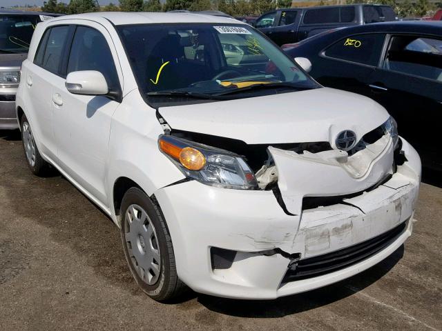 JTKKUPB43E1041822 - 2014 TOYOTA SCION XD WHITE photo 1